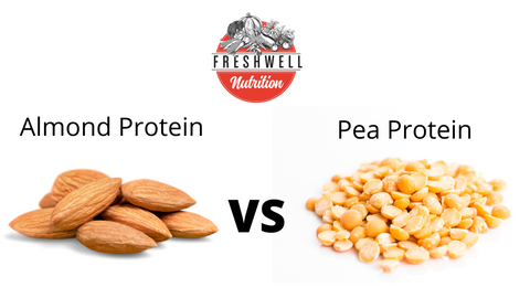 almond protein powder vs pea protein powder